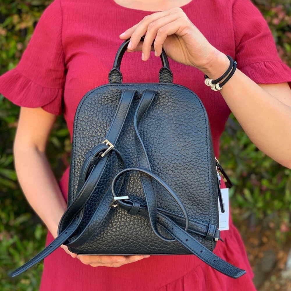 Kate Spade Caden Leather Backpack - Picture 7 of 8